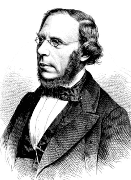 Portrait ancien de Carl Alexander von Martius, cofondateur historique d'Agfa