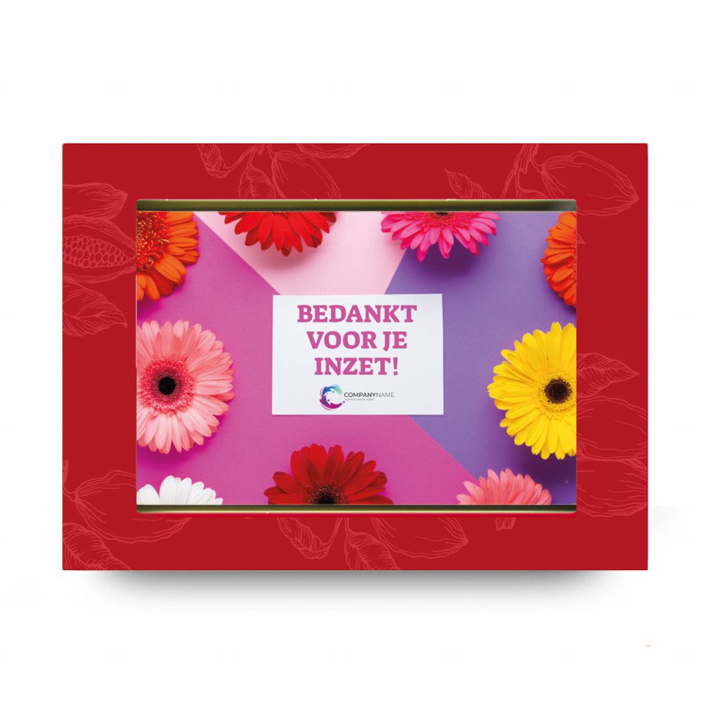 Chocolate greeting card