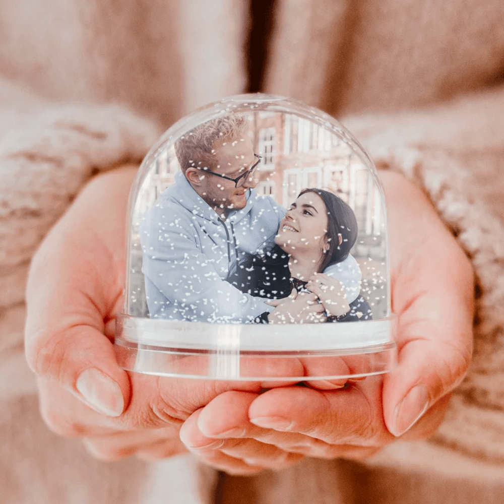 Personalisierte Schneekugel